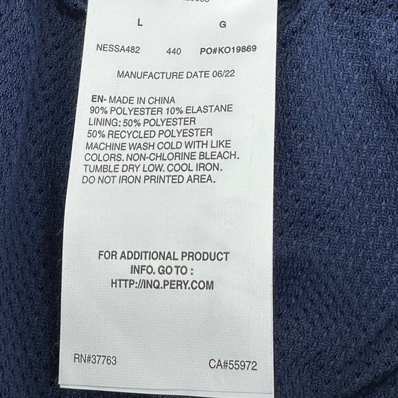 Nike Contend 9" Mens Volley Swim Shorts Midnight Navy Blue Drawstring Large New - Picture 5 of 9